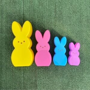 Peeps Bunny Shaped Organizers in Bright Colors